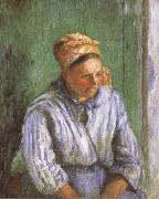 Camille Pissarro Mere Larcheveque oil painting